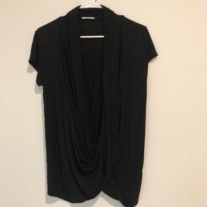 Free to Live Women’s XL Black Cross Top